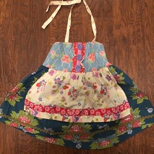 Matilda Jane halter top. Sz 6 but runs small.